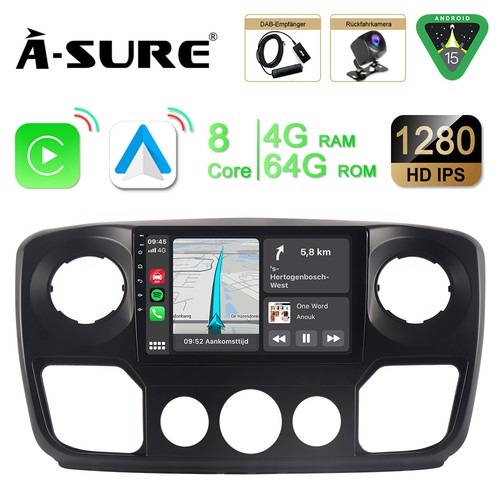 Autoradio dab 64gb android 15 - android,