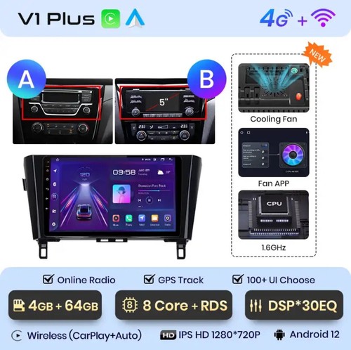 Autoradio per nissan qashqai - autoradio,