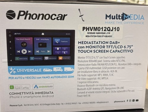 Autoradio phonocar phvm012qj10 - autoradio,